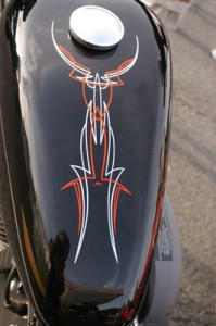 sporty_tank_Bikes and Other 2-wheelers Pinstriping by Herb Martinez, Livermore, CA. Serving the San Francisco Bay area.            