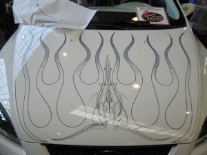 Hood Flames by Herb Martinez, Livermore, CA. Serving the San Francisco Bay area. 