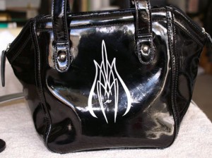 purse Special Pinstriping & Sign Painting Projects by Herb Martinez, Livermore, CA. Serving the San Francisco Bay area.    